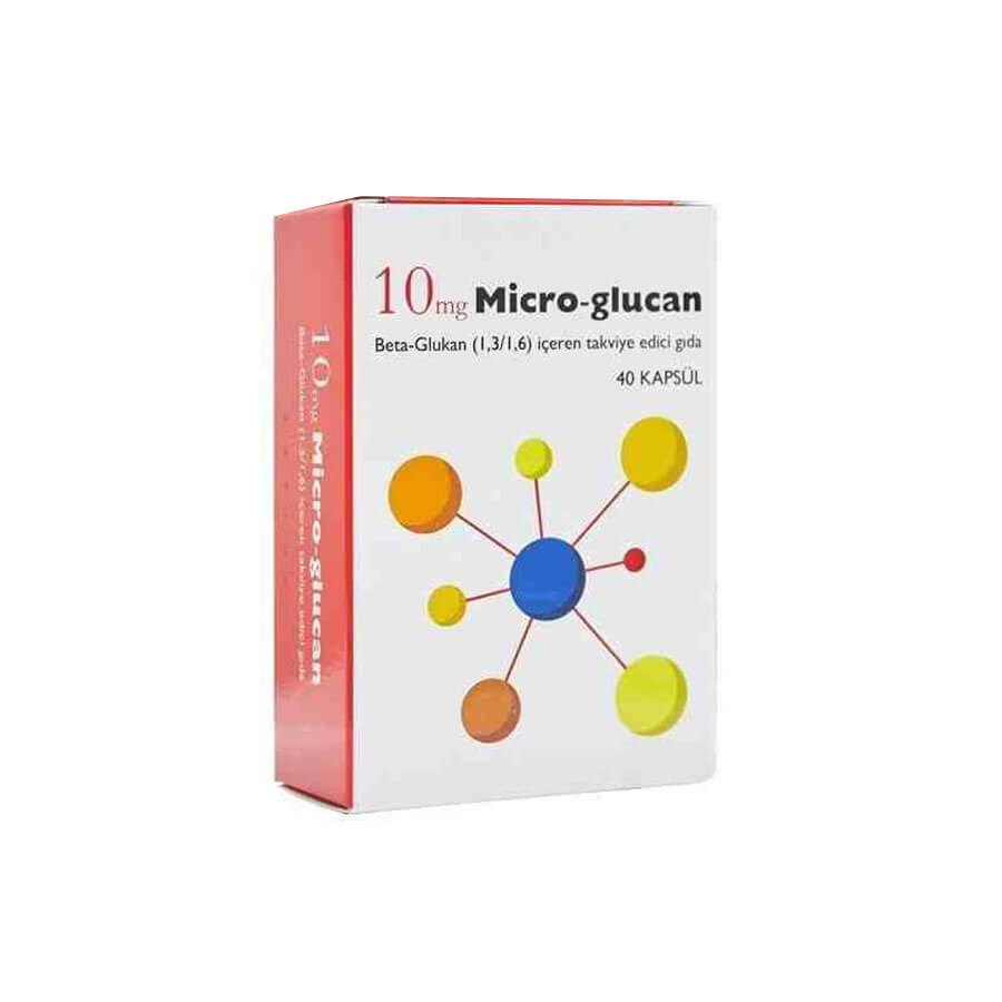 Imuneks Micro-Glucan 10 mg Beta Glukan 40 Kapsül Imuneks Vitamin & Multivitaminler 8680176000541
